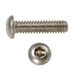 STAR BUTTON HEAD MACHINE SCREW STAINLESS STEEL